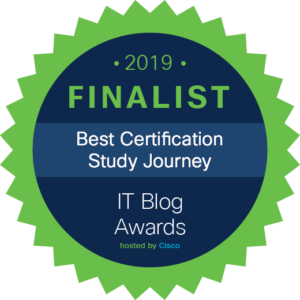 2019 IT Blog Awards finalist badge