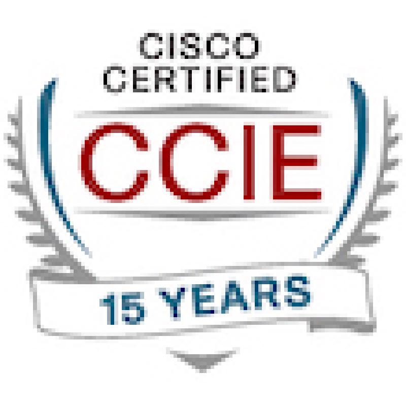 CCIE 15 Years logo
